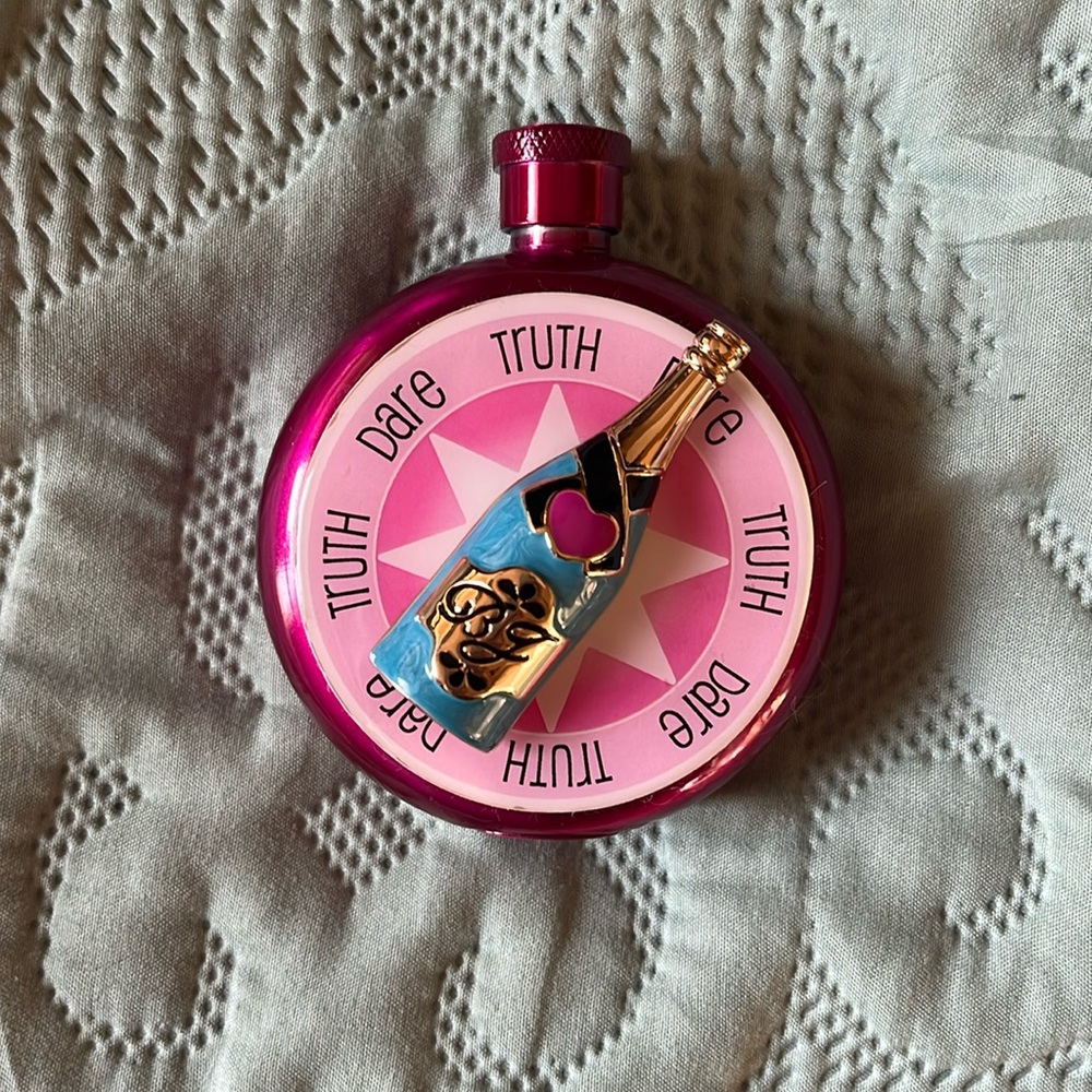 Betsey Johnson Truth or Dare Champagne Flask